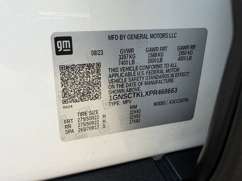 Used 2023 Chevrolet Tahoe High Country RWD image 43