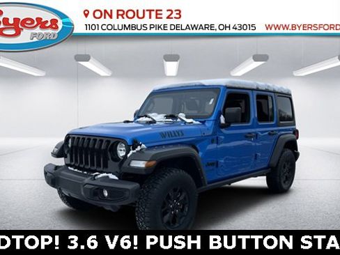 Used 2022 Jeep Wrangler Unlimited Sport image 1