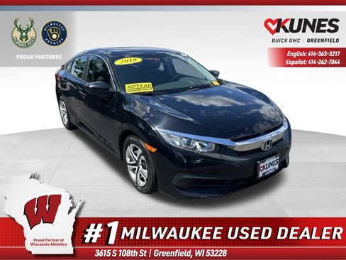 Used 2018 Honda Civic LX image 1