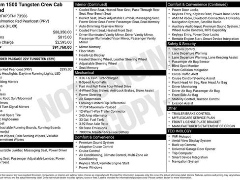 New 2026 RAM 1500 Tungsten image 4