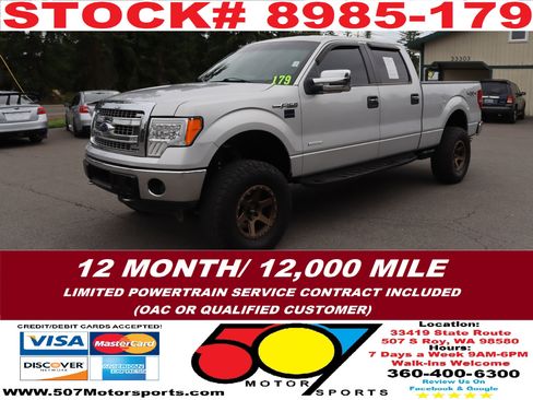 Used 2013 Ford F150 XLT w/ Luxury Equipment Group AWD/4WD image 2