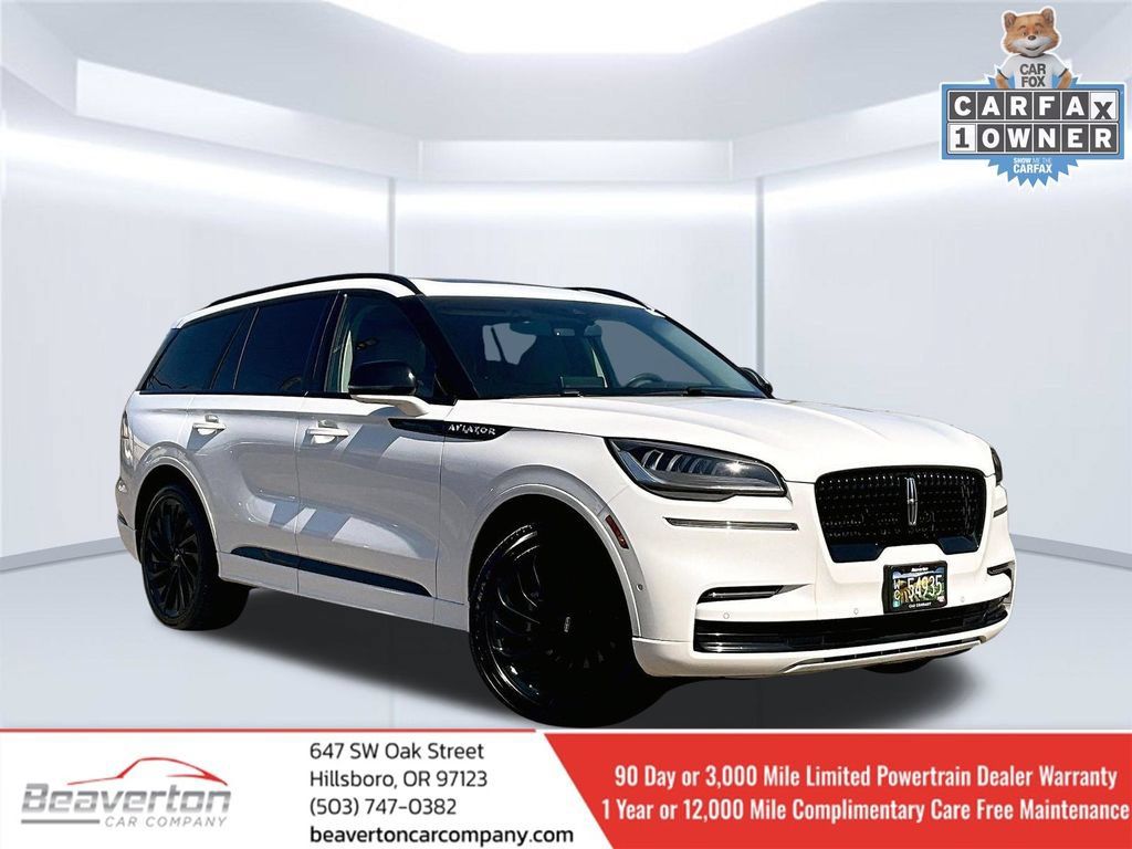 Used 2022 Lincoln Aviator Reserve w/ Equipment Group 201A AWD/4WD 360° Tour