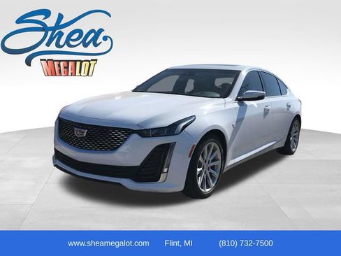 Certified 2022 Cadillac CT5 Luxury w/ Sun And Sound Package RWD image 1