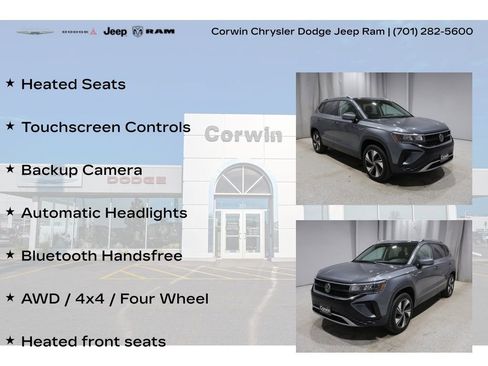 Used 2023 Volkswagen Taos SE w/ Panoramic Sunroof Package image 8