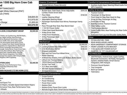 Used 2022 RAM 1500 Big Horn AWD/4WD image 19
