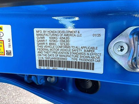 Certified 2025 Honda Civic Sport Touring image 14