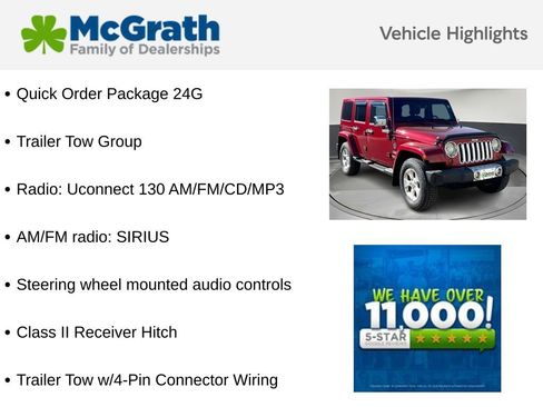 Used 2013 Jeep Wrangler Unlimited Sahara w/ Trailer Tow Group image 5