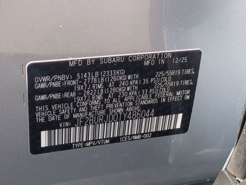 New 2026 Subaru Outback Touring XT image 16