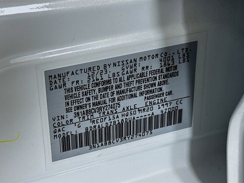 Used 2024 Nissan Sentra SV image 12