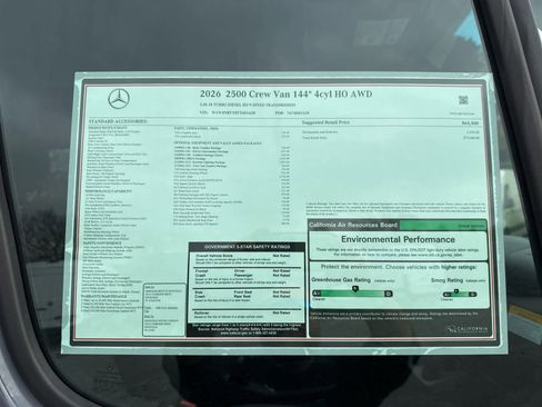 New 2026 Mercedes-Benz Sprinter 2500 image 40