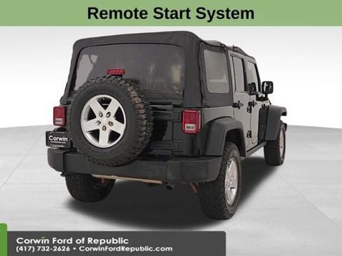 Used 2011 Jeep Wrangler Unlimited Rubicon w/ Dual Top Group image 8