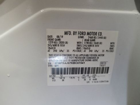 Used 2019 Ford Edge SEL AWD/4WD image 33