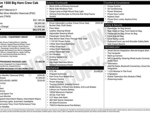 Used 2024 RAM 1500 Big Horn AWD/4WD image 5