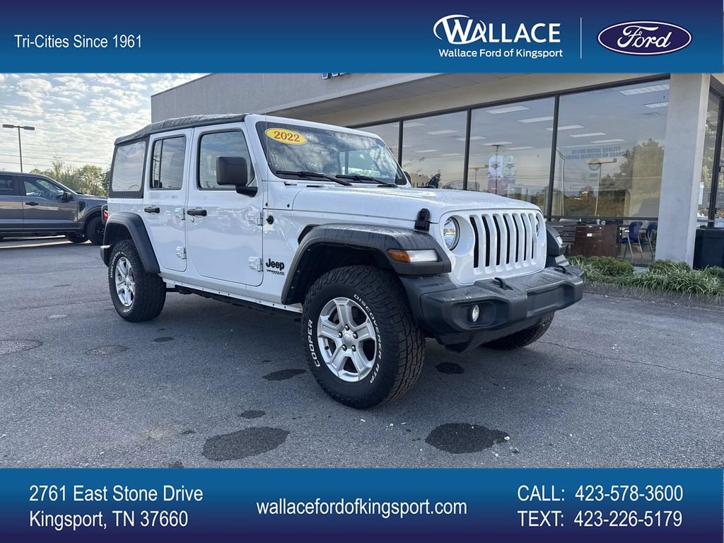 Used 2022 Jeep Wrangler Unlimited Sport AWD/4WD image 1