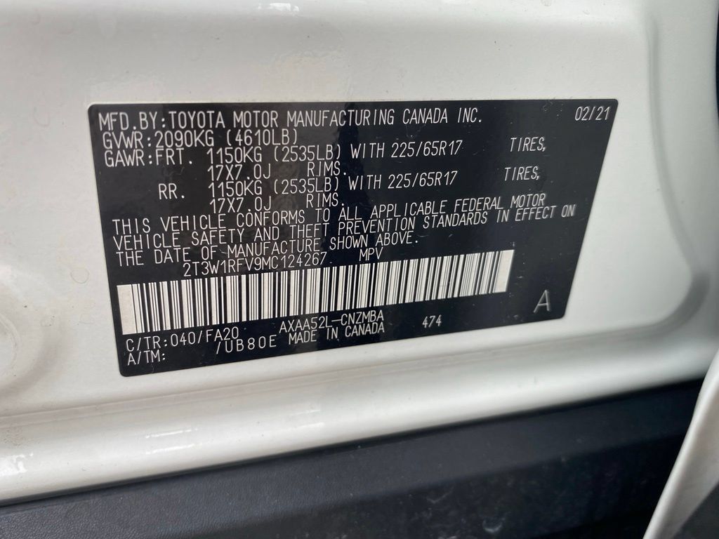 Used 2021 Toyota RAV4 XLE FWD image 20