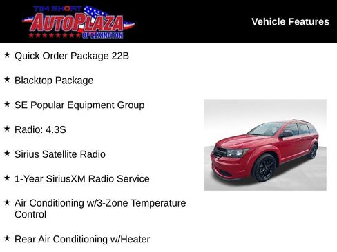 Used 2020 Dodge Journey SE w/ SE Popular Equipment Group FWD image 7
