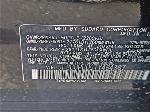 New 2026 Subaru Outback Premium AWD/4WD image 18