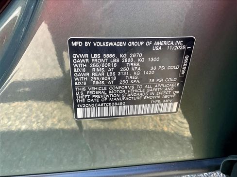 New 2026 Volkswagen Atlas Peak Edition image 16