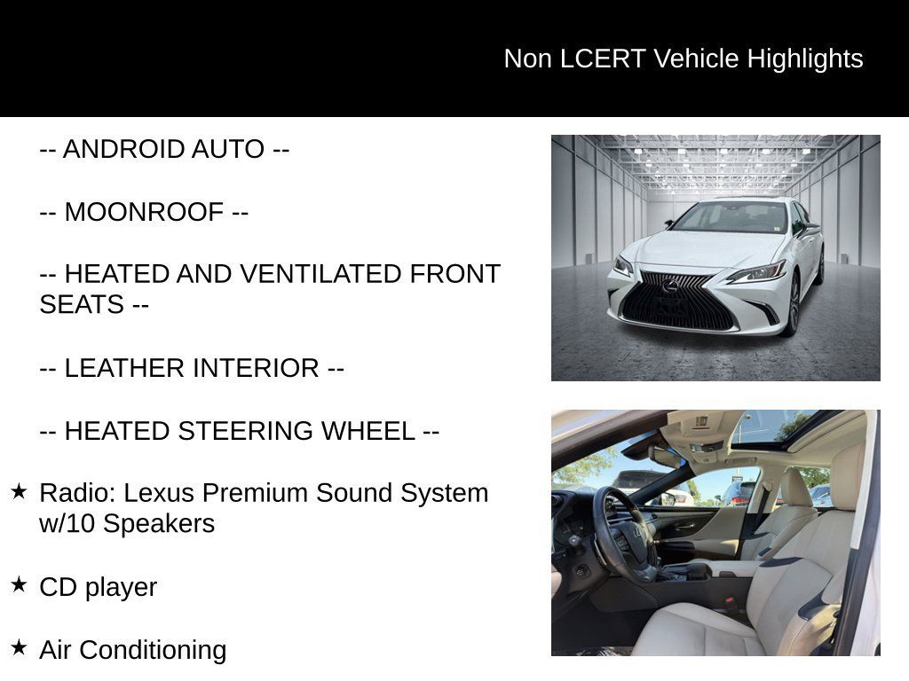 Used 2020 Lexus ES 350 w/ Premium Package FWD image 24