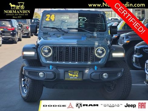 Certified 2024 Jeep Wrangler Unlimited Rubicon 4xe AWD/4WD image 2