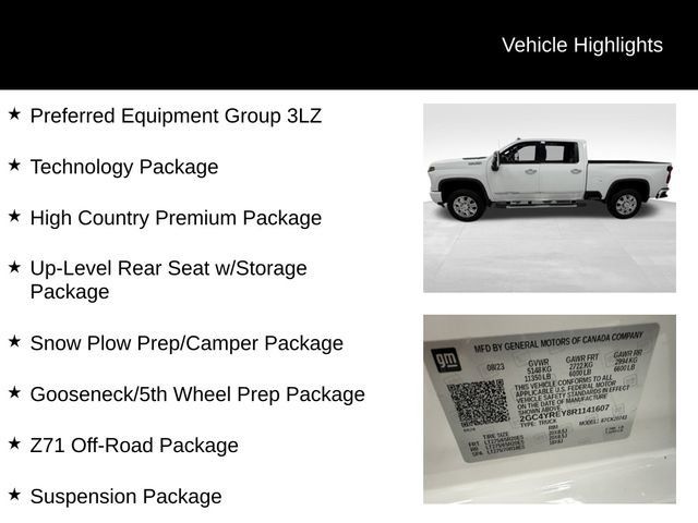 Certified 2024 Chevrolet Silverado 2500 High Country w/ High Country Premium Package AWD/4WD image 27