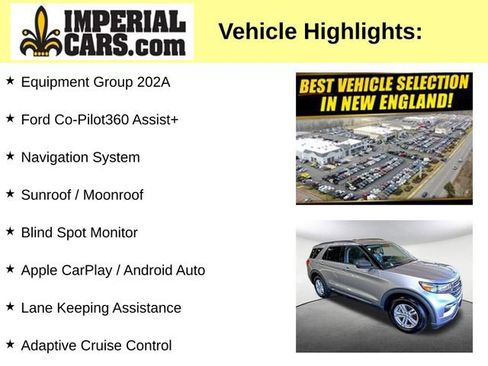 Used 2022 Ford Explorer XLT w/ Equipment Group 202A AWD/4WD image 3