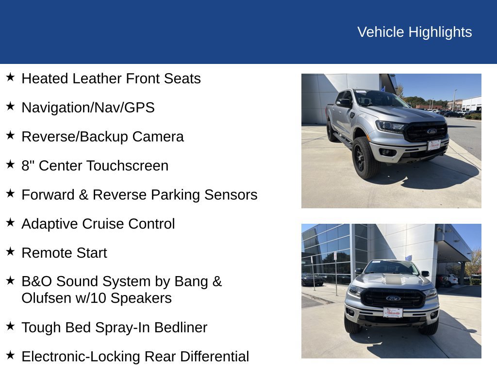 Used 2020 Ford Ranger Lariat w/ Equipment Group 501A Mid AWD/4WD image 29