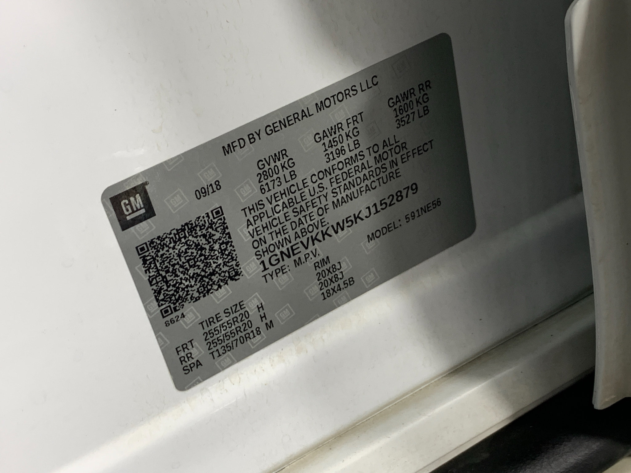 Used 2019 Chevrolet Traverse Premier AWD/4WD image 12