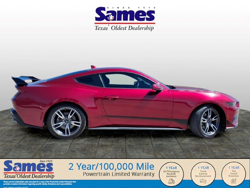 Used 2025 Ford Mustang Coupe w/ Wheel & Stripe Package RWD image 2