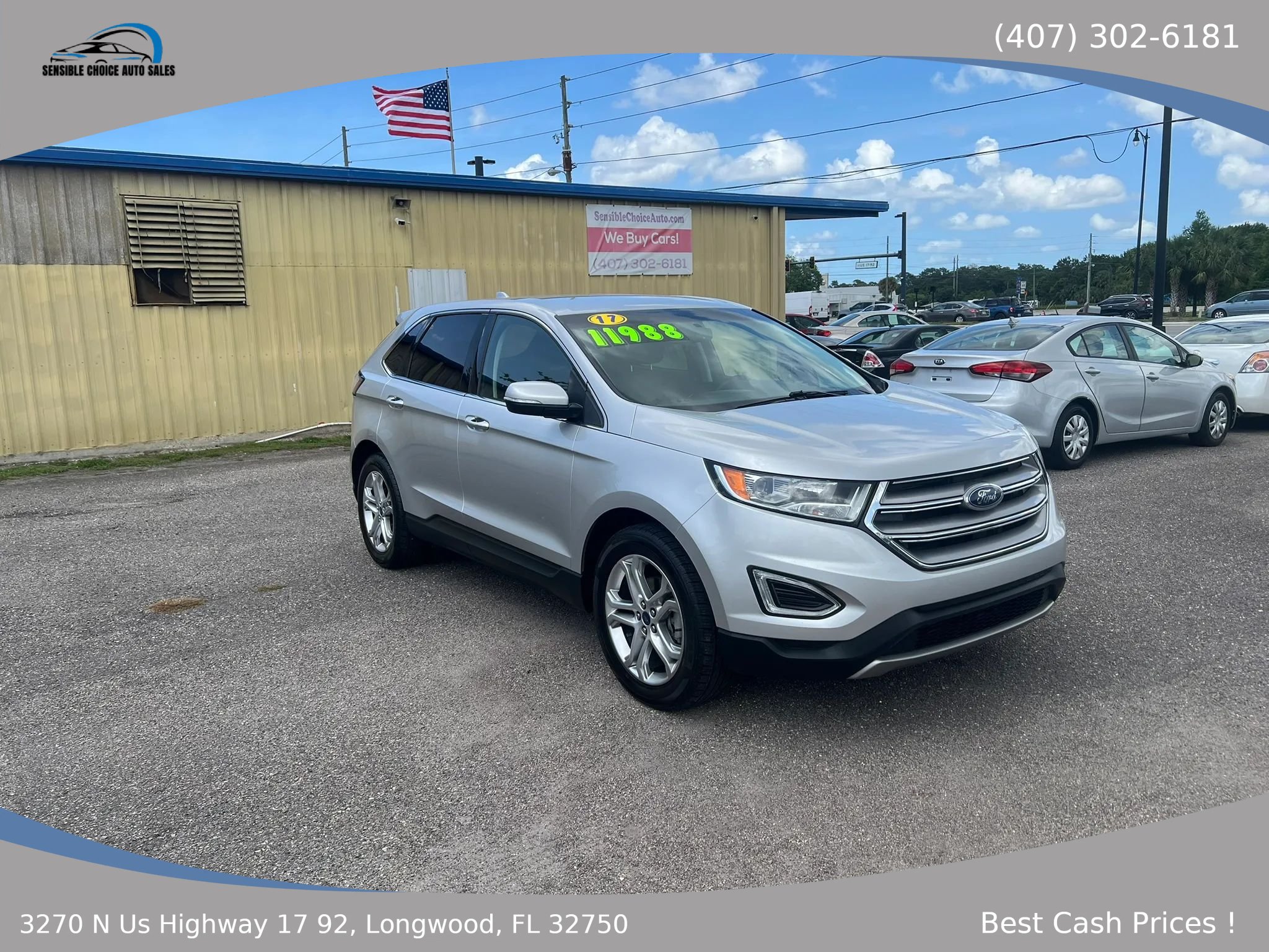 Used 2017 Ford Edge Titanium FWD image 1