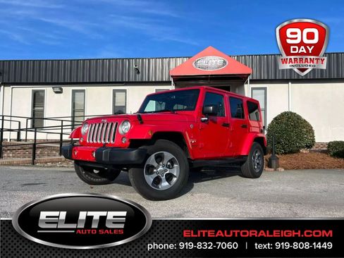 Used 2017 Jeep Wrangler Unlimited Sahara image 1