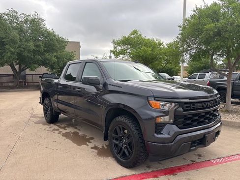 Used 2023 Chevrolet Silverado 1500 Custom w/ LPO, Dark Essentials Package image 3