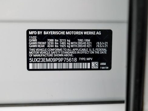 Used 2023 BMW X7 xDrive40i w/ Premium Package AWD/4WD image 68