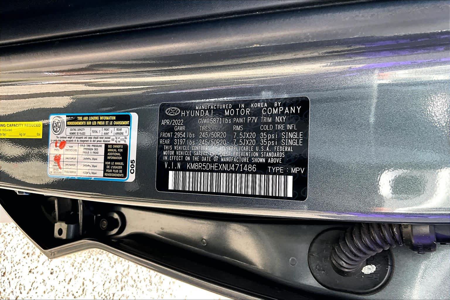 Used 2022 Hyundai Palisade Limited w/ Cargo Package AWD/4WD image 34