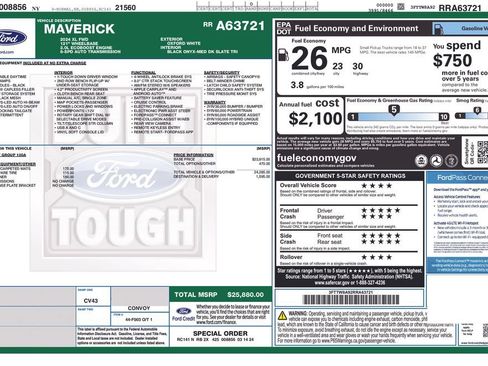 Used 2024 Ford Maverick XL FWD image 33