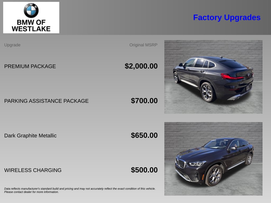 Used 2025 BMW X4 xDrive30i AWD/4WD image 5