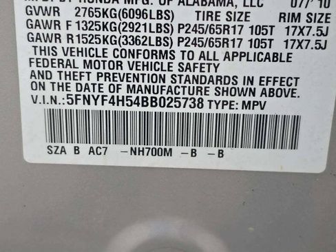 Used 2011 Honda Pilot EX-L image 11