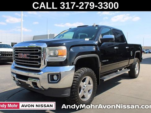 Used 2015 GMC Sierra 2500 SLT w/ Duramax Plus Package AWD/4WD image 3