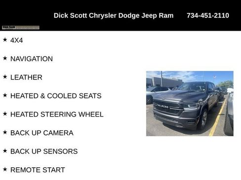Used 2020 RAM 1500 Laramie w/ Sport Appearance Package AWD/4WD image 4