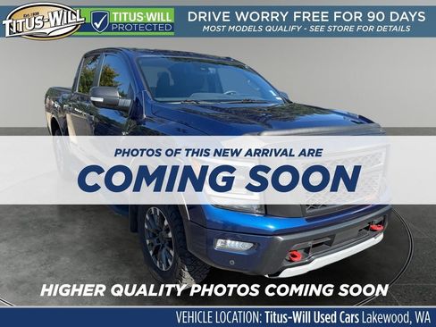 Used 2021 Nissan Titan PRO-4X w/ Pro-4x Convenience Package AWD/4WD image 1