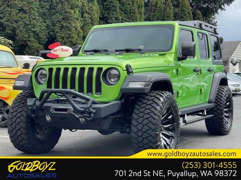 Used 2019 Jeep Wrangler Unlimited Sport w/ Technology Group AWD/4WD image 8