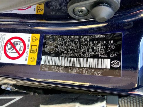 Used 2018 Lexus ES 350 w/ Premier Package image 36