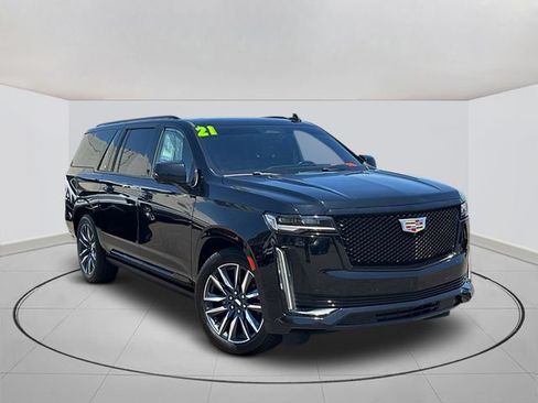 Used 2021 Cadillac Escalade ESV Sport w/ Driver Assist Tech Package AWD/4WD image 1