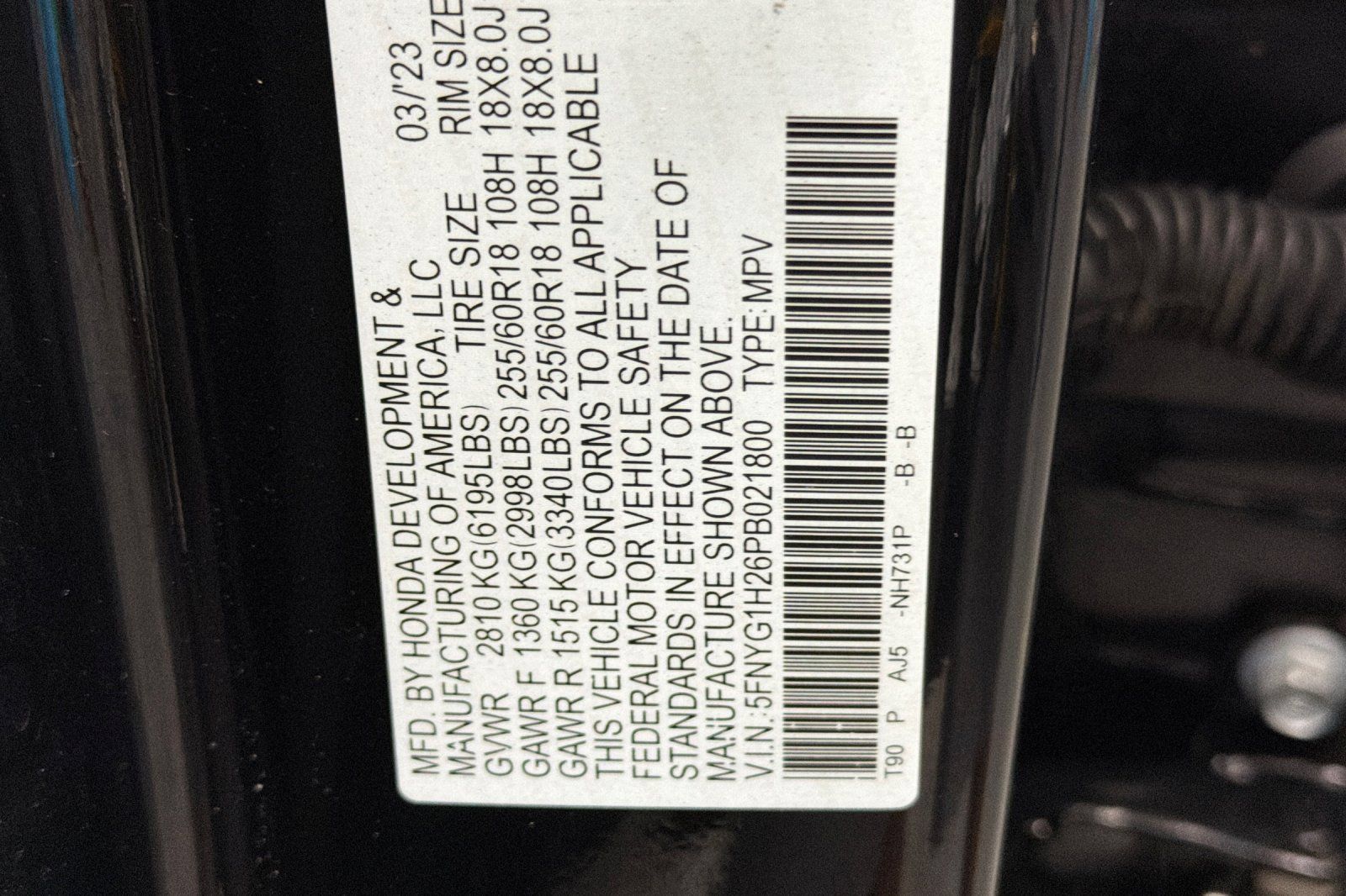 Used 2023 Honda Pilot LX image 28