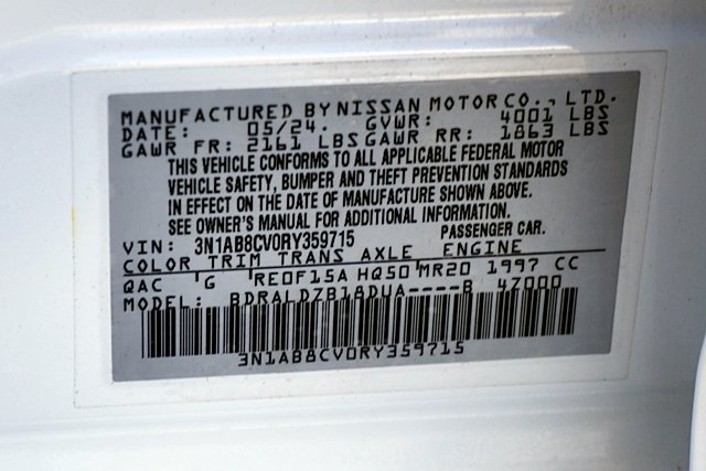 Used 2024 Nissan Sentra SV FWD image 15