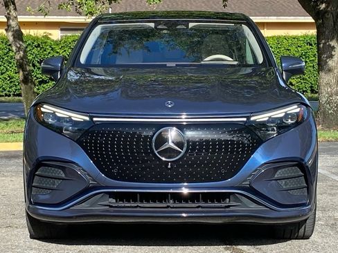 Used 2023 Mercedes-Benz EQS 450+ 4MATIC SUV w/ AMG Line Exterior Package image 2