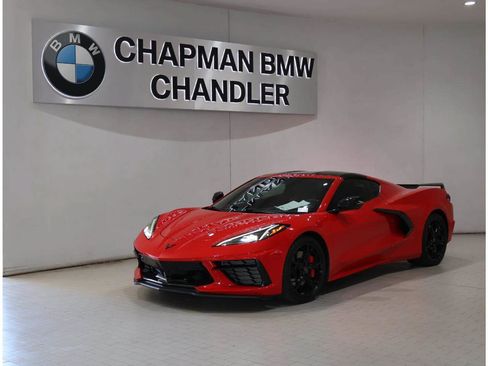 Used 2021 Chevrolet Corvette Stingray Preferred Cpe w/ Z51 Performance Package RWD image 1