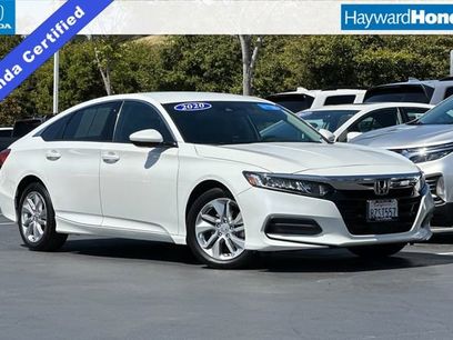 Certified 2020 Honda Accord LX