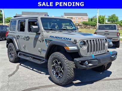 Used 2021 Jeep Wrangler Unlimited Rubicon 4xe w/ Steel Bumper Group
