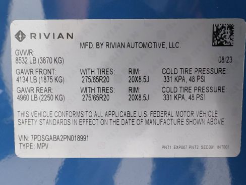 Used 2023 Rivian R1S Adventure image 68